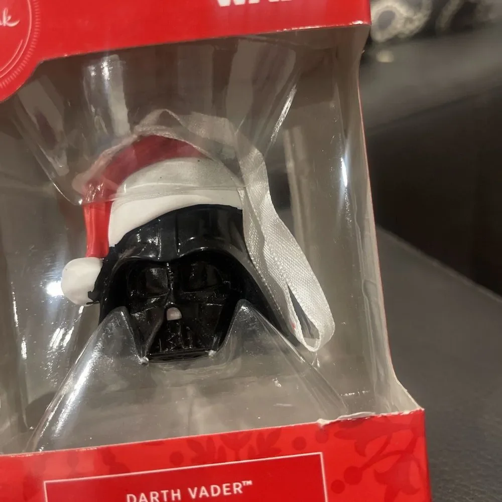 Hallmark Star Wars -‎ Walgreens Exclusive - Darth Vader Ornament w/ Santa Hat